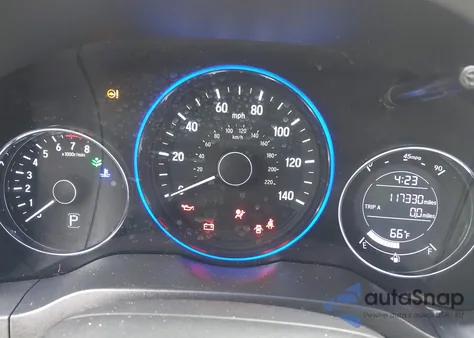 2019 Honda Hr-V Lx из США, поврежденный, VIN 3CZRU5H32KG704345